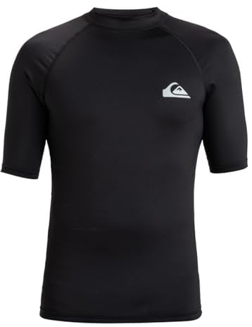 Quiksilver - Upf50 Ss S/SL Surf Tee für Männer - Total Eclipse - Heather - M