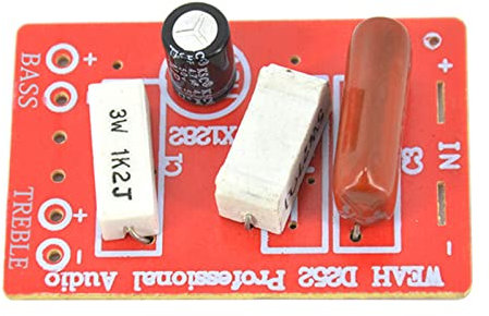 80W 2 vie/3 modi Crossover filtri divisore di frequenza
