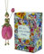 Fiebiger Floristik Blumen-Mädchen Papageientulpenmädchen Azalee zum Hängen Elfen-Dekofigur Flower Fairy Figur Blumenfigur Skulptur Blumenkinder in Geschenk-Box