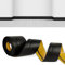 YushengTai Rodapie PVC,Negro 18 M PVC Rodapies Autoadhesivo 50 x 20 mm, Rodapie Apto Para Cocina y Baño