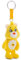 NICI Porte-clés Bisounours ourson Soleil 10cm - Pendentif en peluche pour enfants et adultes, Avec anneau pour porte-clés, trousseau et porte-clés - 61372