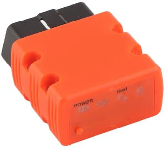 OBD2 KW902 ELM Auto-BT-Diagnosegerät, Automatischer Scanner, Kleine und Kompakte Struktur, Schneller und Zuverlässiger Chip, Echte EIN- und Aus-Taste, Erkennung von 12-V-Benzin