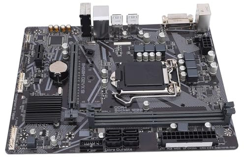 B460M D2VX SI Motherboard, M ATX 2 Kanal DDR4 DIMM, PCI E X16 X1, M.2 -Schnittstelle, Serial ATA III, DVI -Ausgang, LGA1200 Computer Motherboard