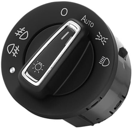 BILKAR Kompatibel Mit Skoda Für Fabia Für MG 5J Für Combi Tour NJ MK2 2009–2022. Lichtsensor, Automatische Scheinwerfer-Innenausstattung, Automatischer Schalter Auto Lampenschalter