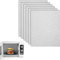 simarro 6 PCS Waveguide Cover Mica Plates Sheets Replacement, Universal Mica Sheet for Microwave Free Cutting for Compatible with Microwaves Repairing Part(150 X 120mm)
