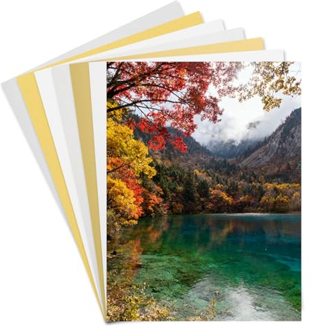 PATIKIL 6 Planchas Sublimación Aluminio 5.9x3.9 Letreros Multicolor | Metálicos, Cuadros para Tarjetas, para Impresiones Personalizadas