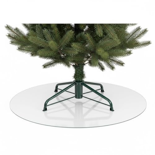 Beautex Weihnachtsbaum Untersetzer 1,6 mm Folie leicht mattiert, 60 cm Durchmesser