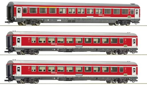 6200096 H0 3er Set Personenwagen 'München-Nürnberg-Express', DB AG, Set 1