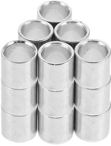 Toyvian Roulements Métalliques pour Patins à Roulettes et Skateboard, 50 Pièces, Acier Galvanisé Solide, Roulements Robustes pour Roues de Rollers et Skateboards, Accessoires pour