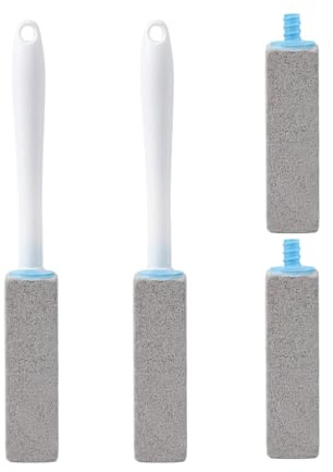 Carehabi Bimsstein Toilette 4 Stück Bimsstein Toilettenreiniger mit 2 Griff WC Toilettenreiniger für Toiletten Küchen Spülen und Waschbecken