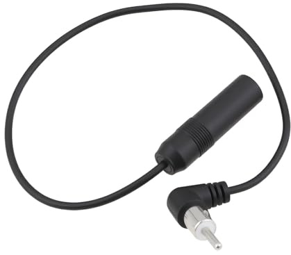 SG Store Car Radio Antenna DIN Male to Female Audio Modified Cable for FM AM Radio