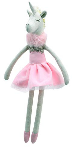 Wilberry Bailarines Unicornio Peluche, Rosa