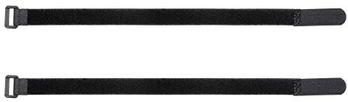 sourcing map Tie Down RC Battery Straps Fastening Cable Adjustable Reusable Securing Hook and Loop Straps, 19.7-inches X 0.79-inch 2pcs