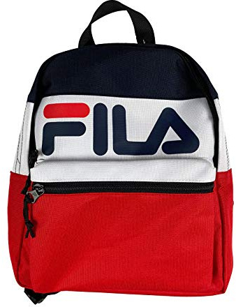 FILA Myna Small Backpack - Peacoat/White/Chinese Red