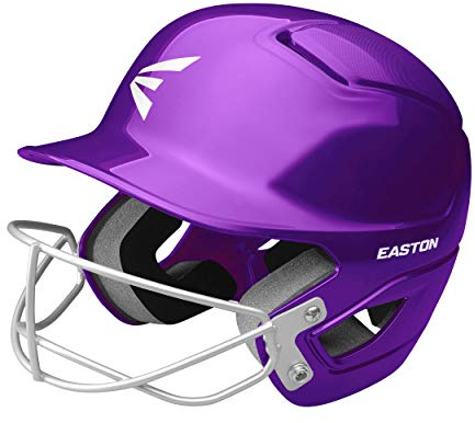 Easton | ALPHA Fastpitch Softball Batting Helmet with Facemask | T-Ball/Small | Purple