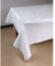 Wachstuchtischdecke 140x40 cm | Wachstischdecke mit wasserabweisender und lebensmittelecht PVC-Beschichtung | Outdoor-Tischdecken für Garten und Küche | Tischdecke wetterfest | Fiona Weiß