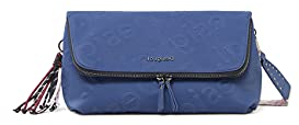 Desigual Womens BOLS_Galia Venecia M Across Body Bag, Blue