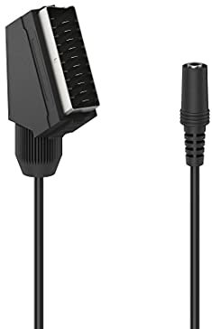 Hama Adaptateur, fiche péritel mâle - Jack stéréo Femelle 3,5 mm