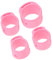 MILISTEN Nagelzubehör Chinesische Zither 8Pcs Silikon Finger Tipps Silikon Gitarre Finger Guards für Klassischen Chinesischen Musical Instruments Zither Zubeh?r Rosa Zubehör Für Trompeten