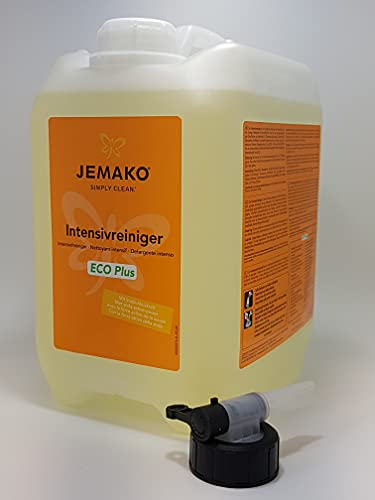 JEMAKO Intensivreiniger ECO Plus 5 l Kanister inkl. Auslaufhahn (5l, orange, ECO Plus)