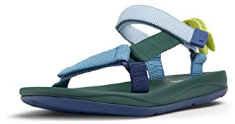 Camper Women's Match K200958T-Strap Sandal, Multicolour 019, 3 UK