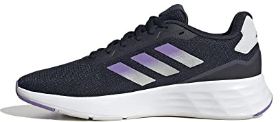 Adidas Damen Start Your Run Shoes, Ink/Violet Fusion/Matte Silver, 37 1/3 EU
