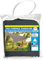 TERRE JARDIN Voile d'ombrage Triangulaire - 3.6 mètres - Gris