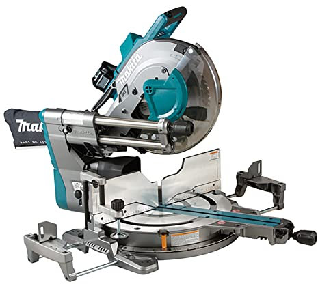 Makita LS003GD202 40V Max Li-ion XGT Brushless 305mm Slide Compound Mitre Saw Complete with 2 x 2.5 Ah Batteries and Charger
