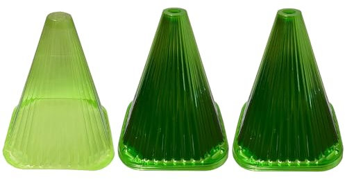 Garden Plant Cloche Plastic Covers Reusable Frost and Pest Protection (Pack of 24)