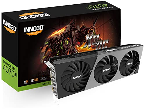 Inno 3D I3D 12GB D6X RTX 4070 Ti X3 OC N407T3-126XX-186148N