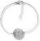 Personalisiertes Armband Gold, Silber, Rosé | Gravur Armband | personalisiertes Geschenk für Frauen, Freundin, Mama (Silber)