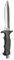 ABYSSTAR Unisex-Adult St-210 14,5 cm Tauchermesser, Schwarz