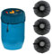 1/3 Stück Regentonnen Netz - Verstellbares Regentonne Abdeckung - 60 cm Wetterbeständiger Regentonne Für Outdoor Garten Regenfässer Wassersammlung Schutzabdeckung