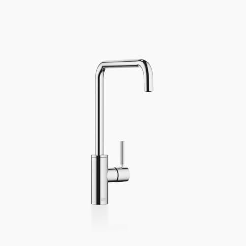 Dornbracht META Square Küchenarmatur, Einhebelmischer, Ausladung 235mm, für Spül-/Profibrause, 33826861-00, Farbe: Chrom