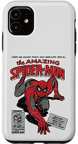 Marvel Spider-Man Retro Comic Hülle für iPhone 11