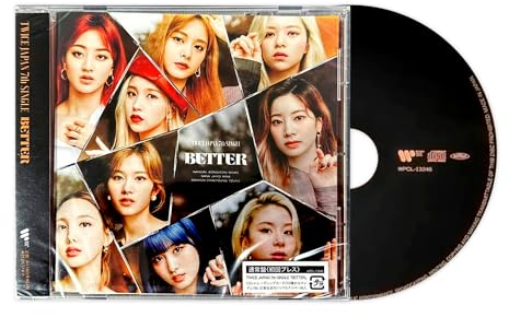 TWICE - Japanese Album [BETTER] (Stanard Ver.) CD-R + Lyric Paper + 1 Photo Card + 1 Hand Mirror + 5 Extra Photos
