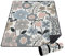 Sunopas Extra große Outdoor-Picknickdecke, wasserdicht, faltbar, 152 x 203 cm, Wildblumen, Boho-Strandmatte, Zubehör, tragbar, verstaubar, dicker floraler Teppich für Reisen, Camping, Wandern