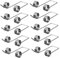 TOGEVAL 6 Pcs Torsional Springs for Trash Can Replacement Springs for Rubbish Bin and Bathroom Bin Ideal for Garbage Can Lid Repair and Maintenance