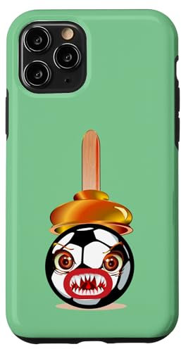 Fußball Installateur Pömpel Saugglocke Klempner Hülle für iPhone 11 Pro