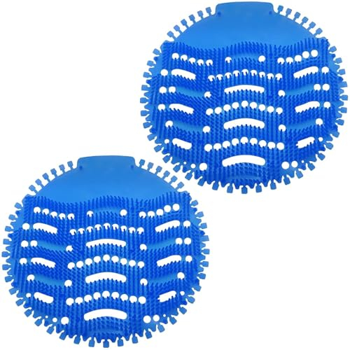 CZNBZIU Pastilles Urinoir 4 Pièces Urinal Screen Pour Urinoir Désodorisant Protection Anti-Éclaboussures Contre Les Odeurs Pour Les Toilettes Dans Les Salles De Bain Les Bureaux Avec Gants Gratuits