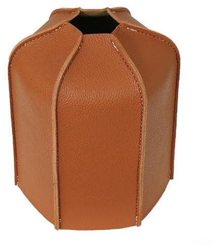 BlissfulAbode Premium PU Leder Gas Tank Cover, Anti Drop Schutz für den Außenbereich (450g Tank)