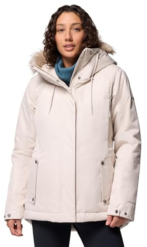 Columbia Women's Suttle Mountain 3 Insulated Jacket, Winter Jacket, Dark Stone, X-Small