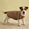 Rosewood x Joules Burra Brown Regenmantel für Hunde, klein, waschbar, leicht, wasserabweisend, Hundemantel für kleine Hunde