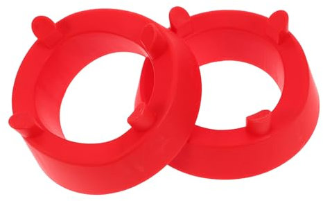 DINHEAROM 2stücke Rugby Kicking Tee Robuste Und Stabile Halterung Für Fußball Und Rugby-Training Für Jugendliche Und Erwachsene Rot