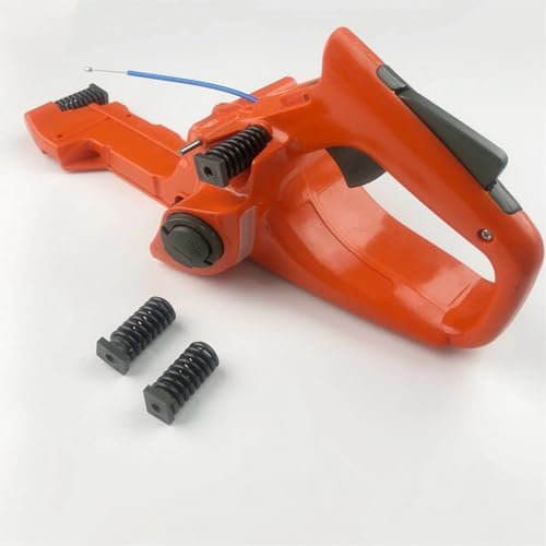 LALAL Kit de manija trasera del conjunto del tanque de gasolina for motosierra Husqvarna 445 450 445E 450E Reemplazo 525862104 Resortes amortiguadores del filtro de la línea de combustible