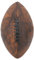 Greensen Training von FußBall, Pu Vintage Rugby Ball Size 9, Retro Look Sport Football, für das Training mit Hervorragender Elastizität, für Alle Altersgruppen und Größen, Authentische