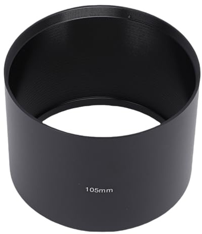 Yanmis Lens Hood Shade Fit for DG OS HSM Sports, 105mm Screw in Metal Lens Hood with 95mm Threaded Interface, Camera Telephoto Lenses Shade Protector