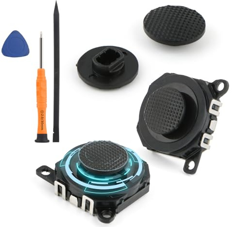RongZy 2PCS Joysticks for Sony PSP 1000 1001 3D Analog Sensor Module Compatible with PSP 1000 1001 Joysticks Thumbsticks Stick Replacement Accessories Repair