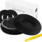Geekria Comfort Velour Replacement Ear Pads for AKG K701, K702, Q701, Q702, K601, K612, K712, K400, K500 Headphones, Repair Parts (Black)