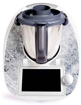 WANDKINGS Aufkleber Sticker für Thermomix TM6, Stone